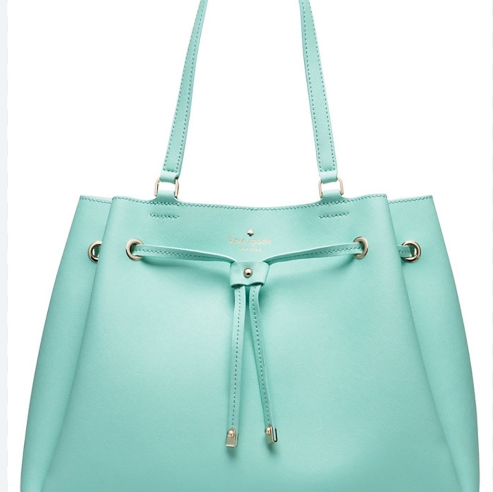 Kate Spade Cape Drive Lynnie Tote Bag - Aqua Blue